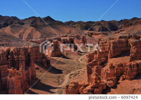 canyon  Charyn, Central Asia, Kazakhstan 6097424