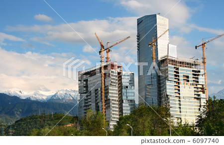 construction building construction building 6097740