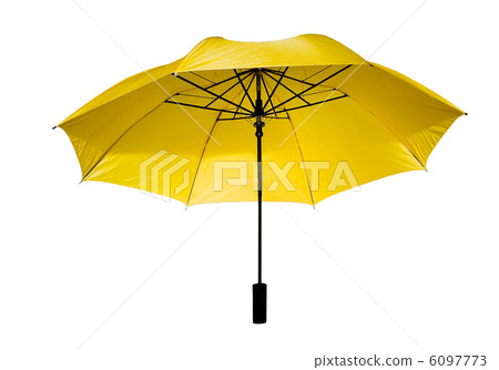 yeloow umbrella isolated yeloow umbrella isolated 6097773
