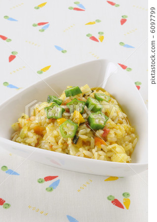 秋葵讚美意大利調味飯 6097799