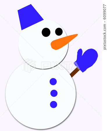Snowman's illustration 6099077