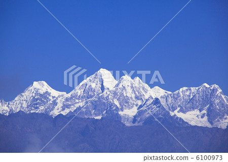 Mountains of the Himalayas Mountains of the Himalayas 6100973