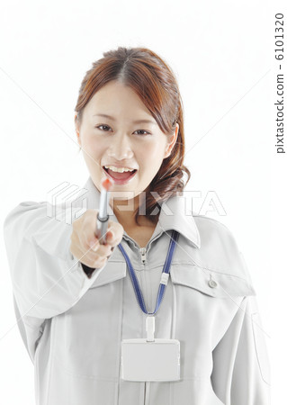 Women in work clothes Women in work clothes 6101320