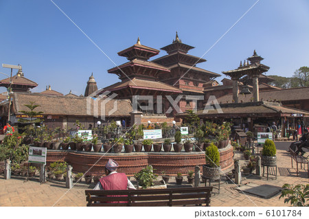 Durbar square of the pattern Durbar square of the pattern 6101784