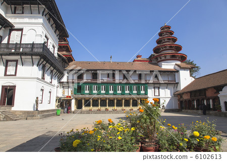 Old royal palace in Durbar Square 6102613