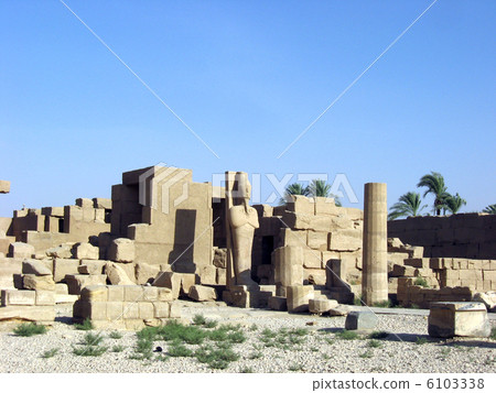 世界遺產的卡納克神廟 世界遺產的卡納克神廟 6103338