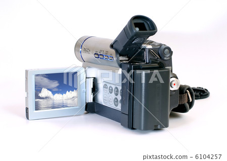 Handheld video camera 6104257