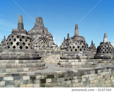 Borobudur temple remains Borobudur temple remains 6107384