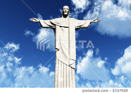 Jesus Statue in Rio De Janeiro Brazil Corcovado 6107686