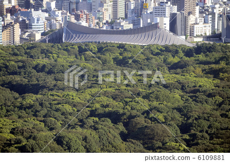 Jingu no Mori and Yoyogi Gymnasium Jingu no Mori and Yoyogi Gymnasium 6109881