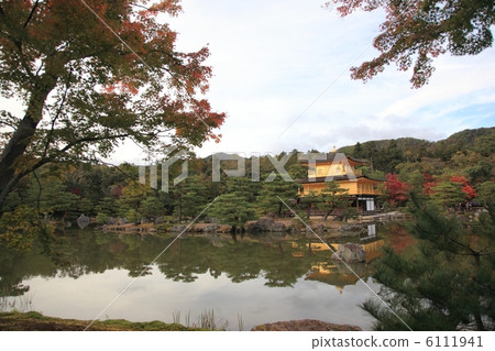 Kinkakuji Kagonji Temple November Kyoto World Heritage 6111941