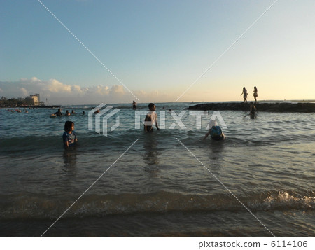 夏威夷瓦胡島威基基 夏威夷瓦胡島威基基 6114106