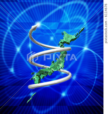 Spiral rising in the Japanese archipelago 6114676