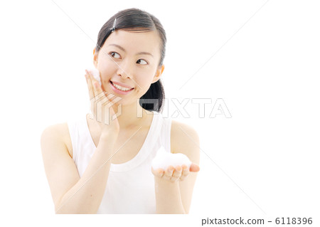 洗臉的女孩 洗臉的女孩 6118396