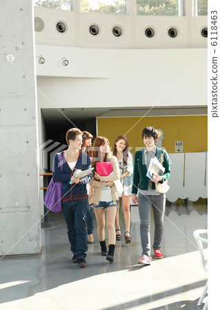 College student campus image 6118463