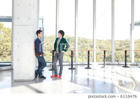 College student campus image 6118476