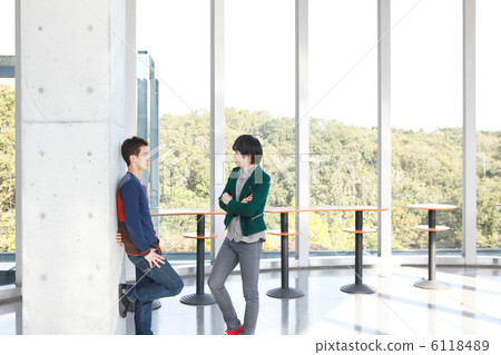 College student campus image 6118489