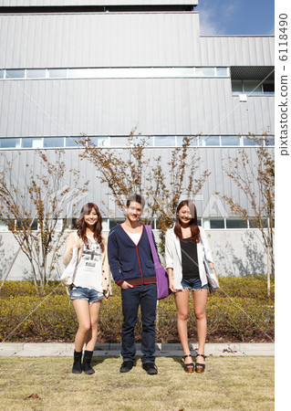 College student campus image 6118490