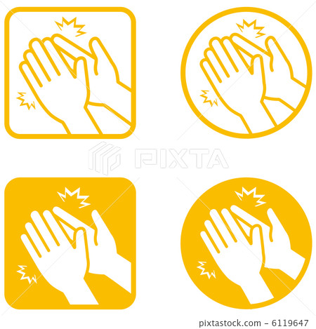 Clapping (yellow) -3 Clapping (yellow) -3 6119647