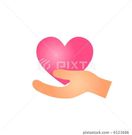 Receive a pink heart Receive a pink heart 6121686