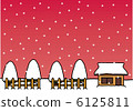 冬天的例證 6125811