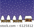冬天的例證 6125812