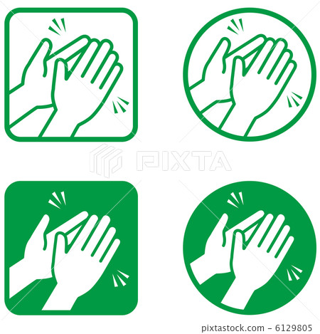 Clapping (green) -2 Clapping (green) -2 6129805