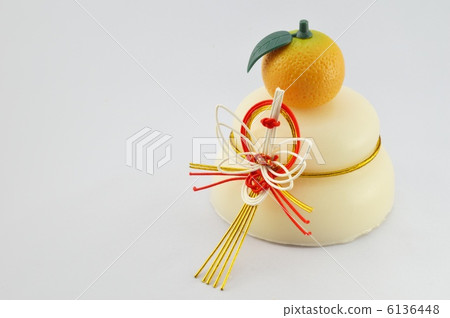 鏡子蛋糕白背 6136448