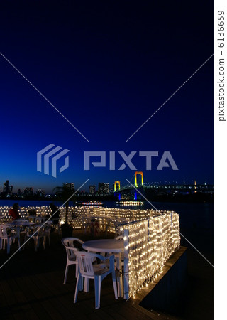 夜景“台場/彩虹橋” 6136659