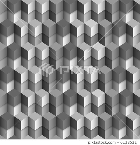3d monochrome cubes background 6138521