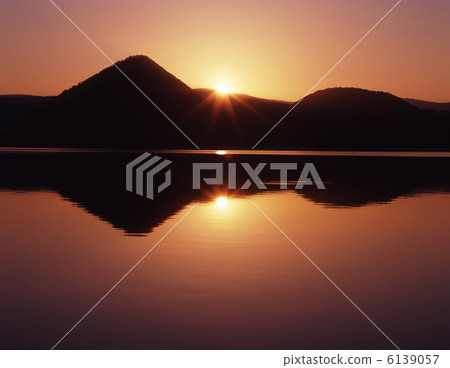 Dawn of Lake Toya 6139057