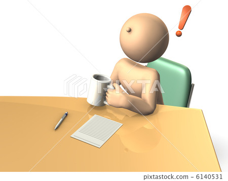 靈感的3DCG例證 6140531