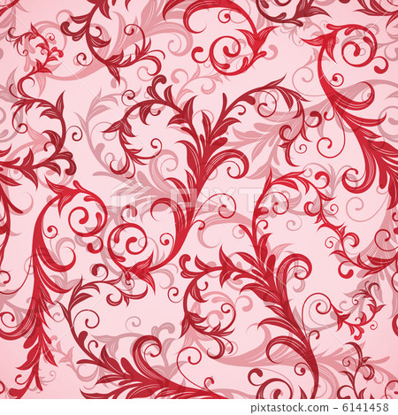 Vector Seamless Floral Pattern 6141458