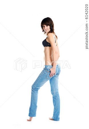 Voluptuous emotional topless woman 6142020