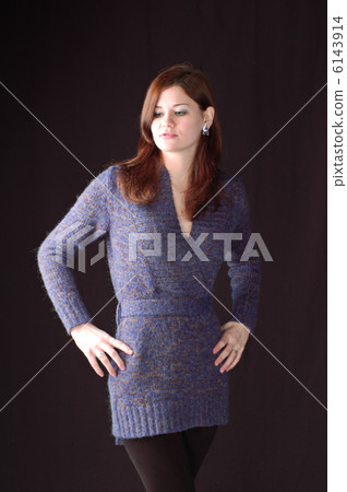 Redhead Fashion Model 6143914