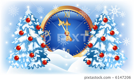 Chimes and fur trees 6147206