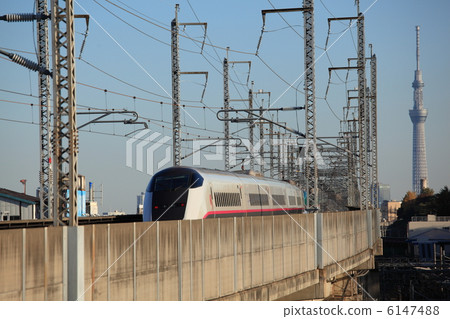 天空樹和東北新幹線 天空樹和東北新幹線 6147488