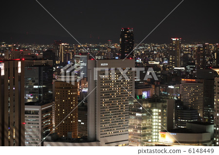 梅田天空大廈夜視圖 梅田天空大廈夜視圖 6148449