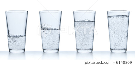 glass with water glass with water 6148809
