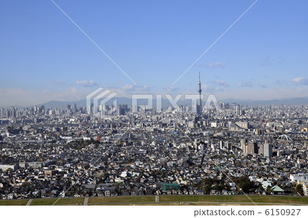 東京天空樹和大城市的看法 東京天空樹和大城市的看法 6150927