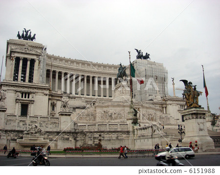 Vittorio Emanuele II Memorial of Italy Rome 6151988
