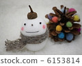 雪人羊毛氈 6153814