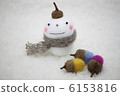 雪人羊毛氈 6153816