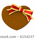 Valentine's Day Heart Shaped Chocolate LOVE 6154237