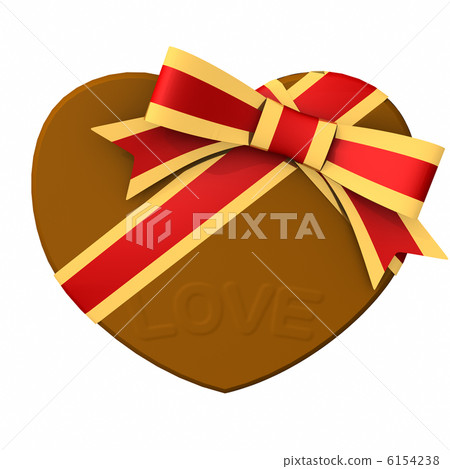 Valentine's Day Heart Shaped Chocolate LOVE Valentine's Day Heart Shaped Chocolate LOVE 6154238
