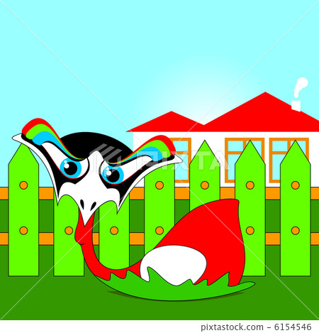 Chicken and eggs. 6154546