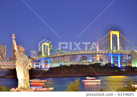 Night view of Odaiba 6154685
