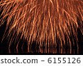 Fireworks falling on the surface of the water 6155126