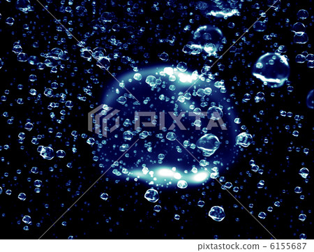 Beautiful Rain High Resolution Macro Waterdrops CG 6155687