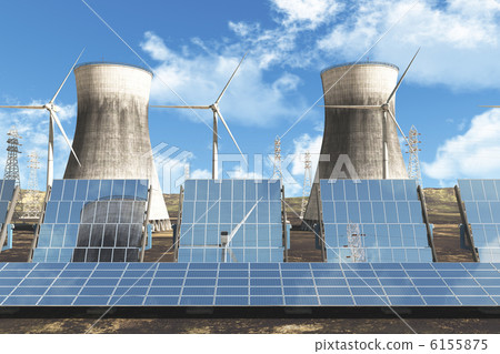 Energy Production Concept Energy Production Concept 6155875